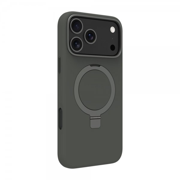 dbramante1928 iPhone 17 Pro Max Cover Roskilde MagSafe Kickstand ICON Forest Shadow