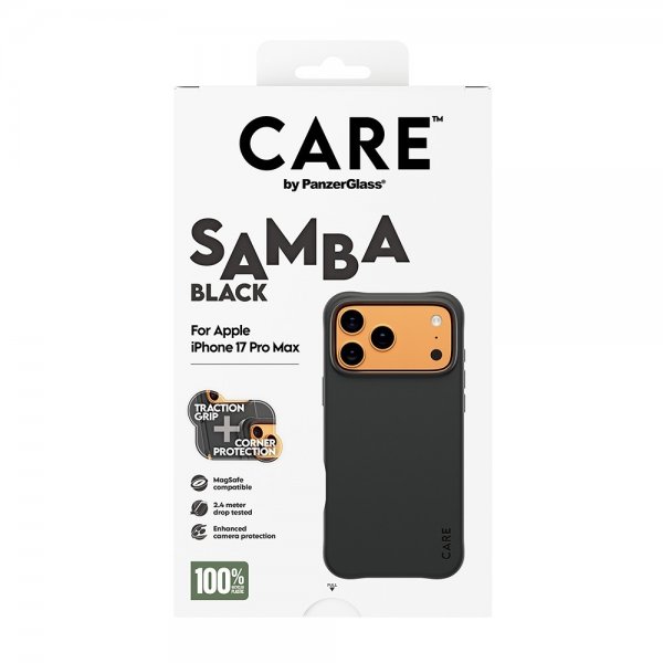 CARE by PanzerGlass iPhone 17 Pro Max Cover Samba MagSafe Sort