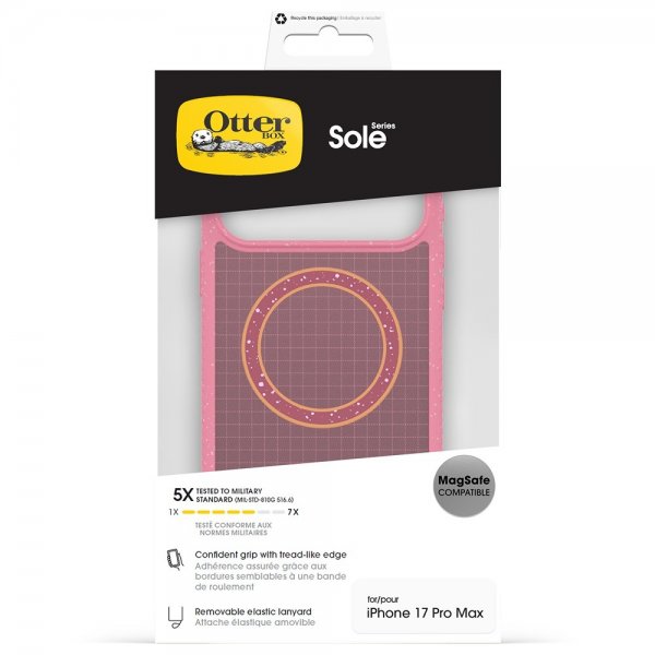 Otterbox iPhone 17 Pro Max Cover Sole MagSafe Pink