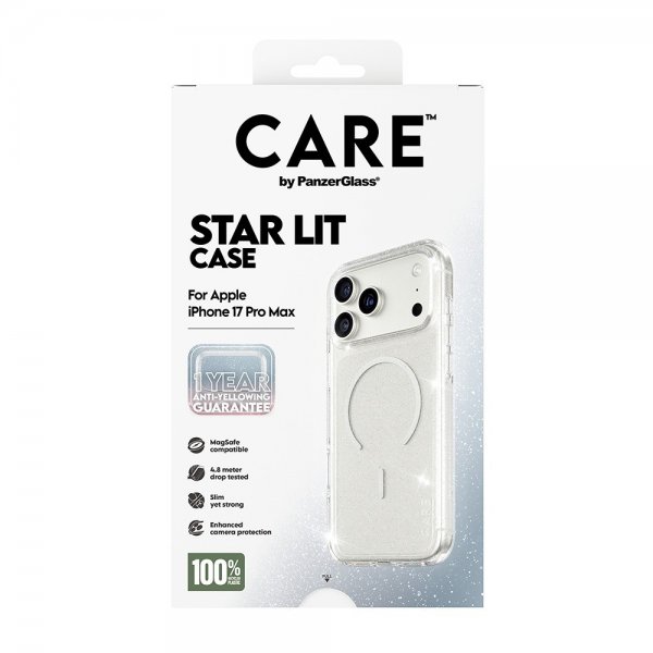 CARE by PanzerGlass iPhone 17 Pro Max Cover Star Lit MagSafe