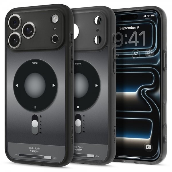 Spigen iPhone 17 Pro Max Cover Ultra Hybrid Classic MagFit Sort