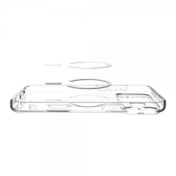 Spigen iPhone 17 Pro Max Cover Ultra Hybrid MagFit Clear White
