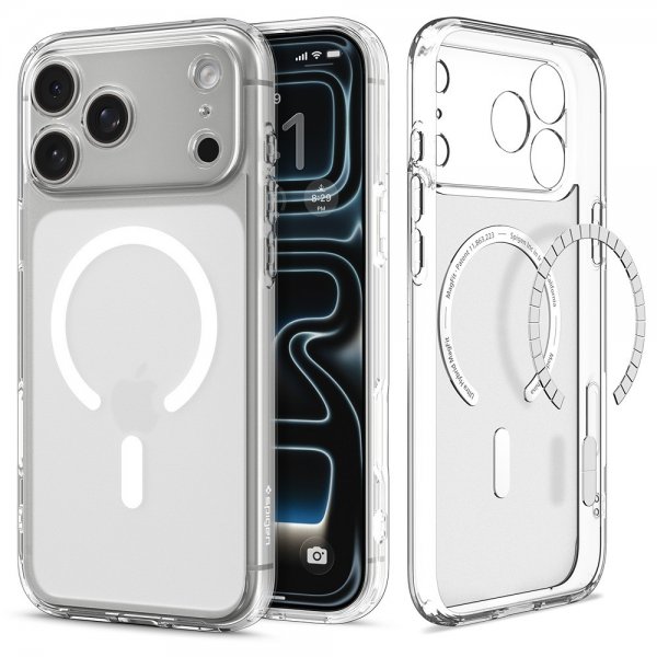 Spigen iPhone 17 Pro Max Cover Ultra Hybrid MagFit Frost White