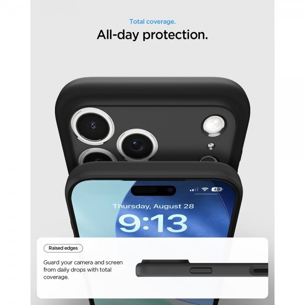 Spigen iPhone 17 Pro Max Cover Ultra Hybrid Matte Black