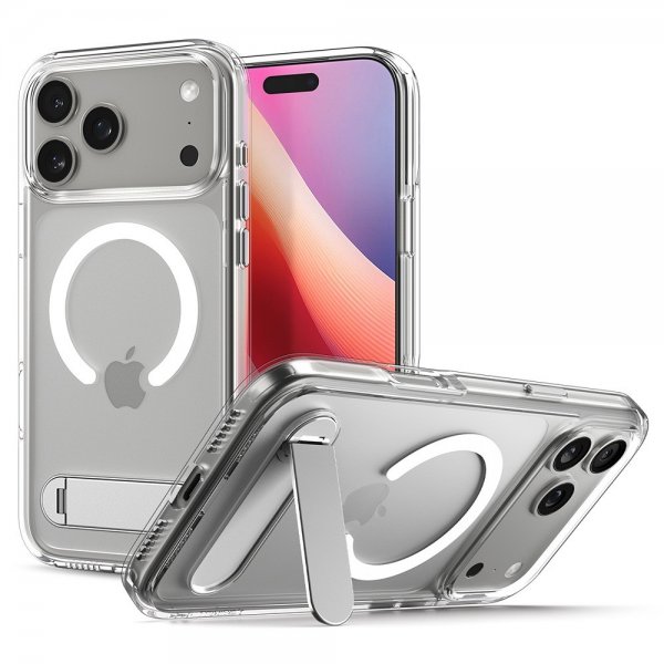 Spigen iPhone 17 Pro Max Cover Ultra Hybrid S MagFit Klar Hvid