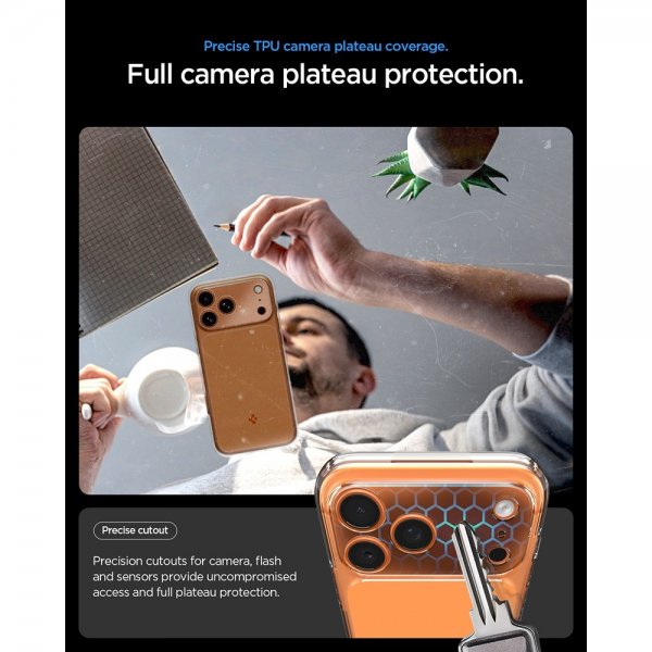 Spigen iPhone 17 Pro Max Cover Ultra Hybrid T MagFit Glossy Orange