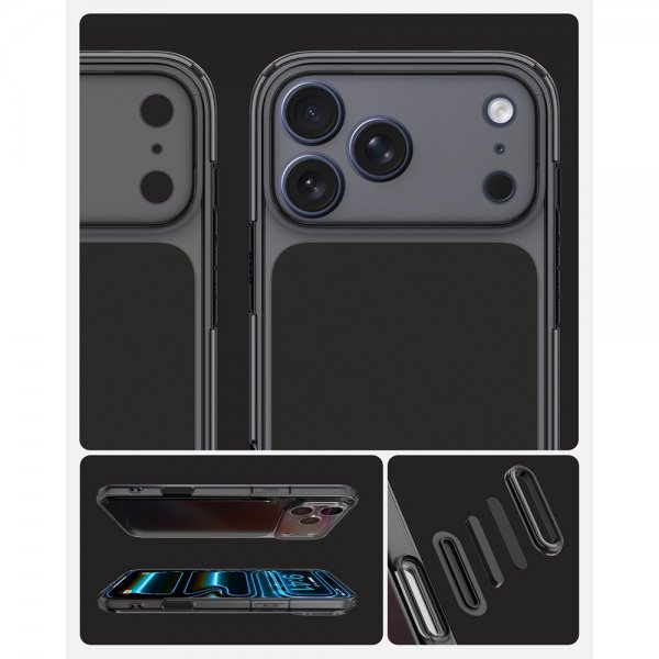 Spigen iPhone 17 Pro Max Cover Ultra Hybrid T MagFit Mat Sort