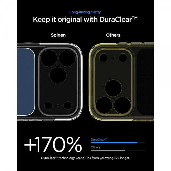 Spigen iPhone 17 Pro Max Cover Ultra Hybrid T MagFit Mat Blå