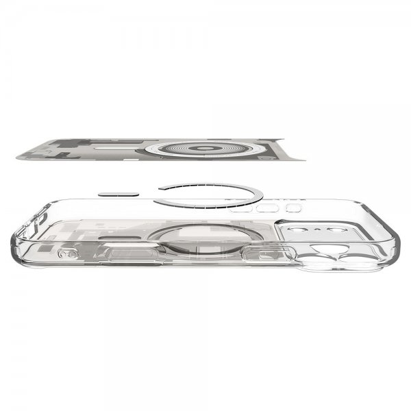 Spigen iPhone 17 Pro Max Cover Ultra Hybrid Zero One MagFit Natural Titanium