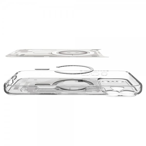 Spigen iPhone 17 Pro Max Cover Ultra Hybrid Zero One MagFit Hvid