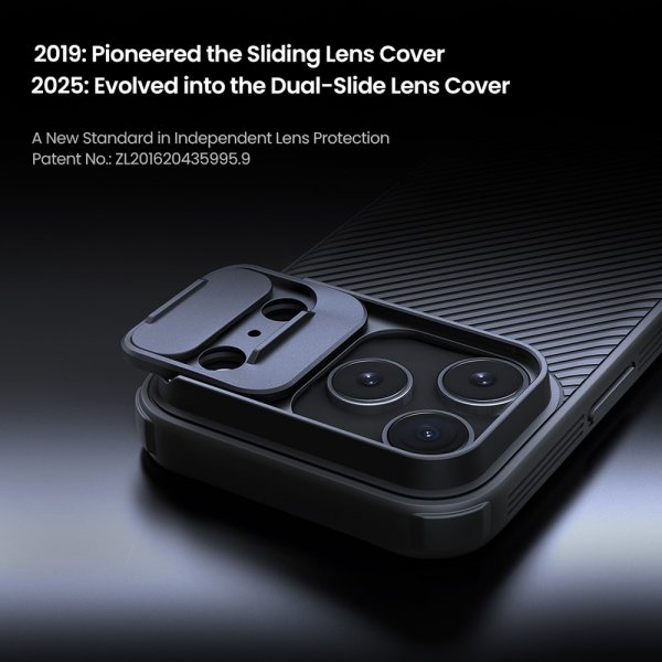 Nillkin iPhone 17 Pro Cover CamShield Pro Sort