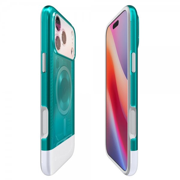 Spigen iPhone 17 Pro Cover Classic C1 MagFit Bondi Blue