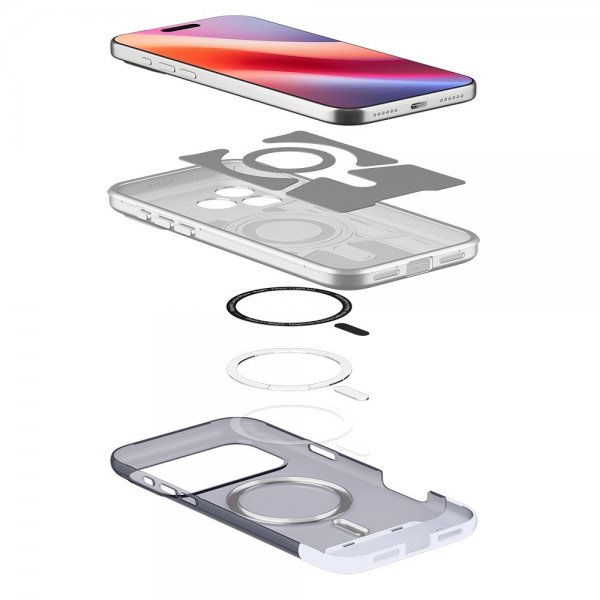 Spigen iPhone 17 Pro Cover Classic C1 MagFit Graphite