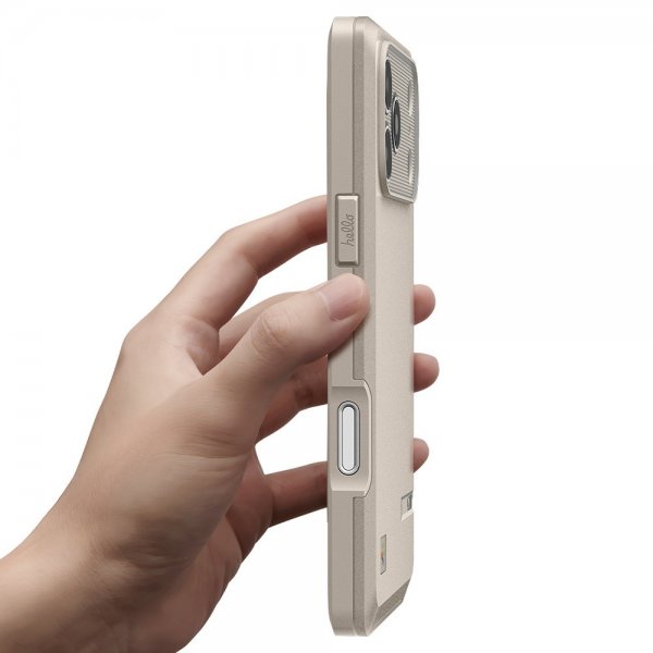 Spigen iPhone 17 Pro Cover Classic LS MagFit Stone