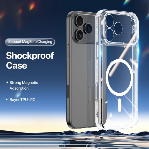 Dux Ducis iPhone 17 Pro Cover Clin Series MagSafe Transparent