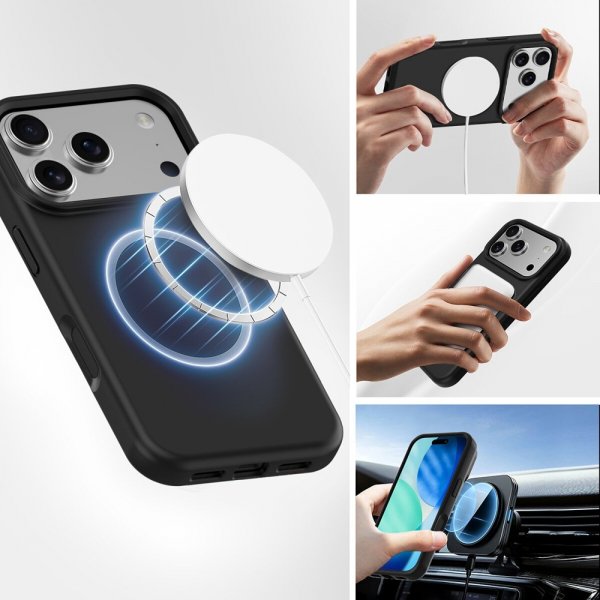 4smarts iPhone 17 Pro Cover Cupertino MagSafe Sort