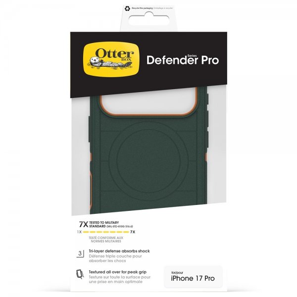 Otterbox iPhone 17 Pro Cover Defender Pro MagSafe Green Intrigue