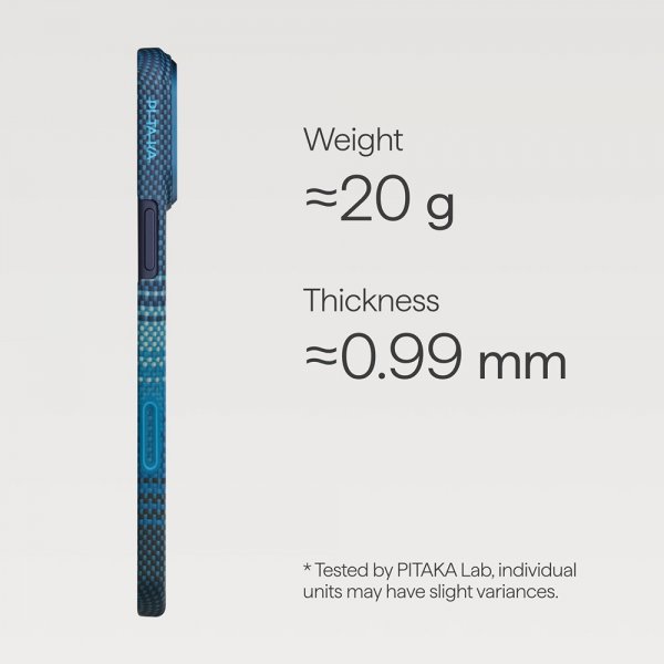 Pitaka iPhone 17 Pro Cover Edge Moonrise