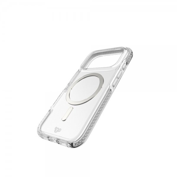 Tech21 iPhone 17 Pro Cover EvoCrystal MagSafe Metallic Silver