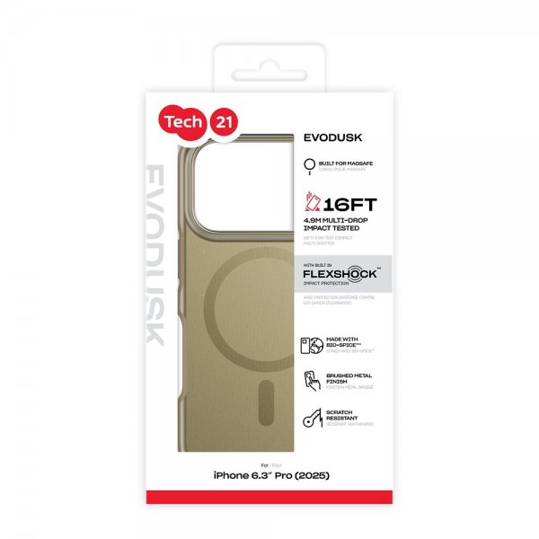 Tech21 iPhone 17 Pro Cover EvoDusk MagSafe Copper