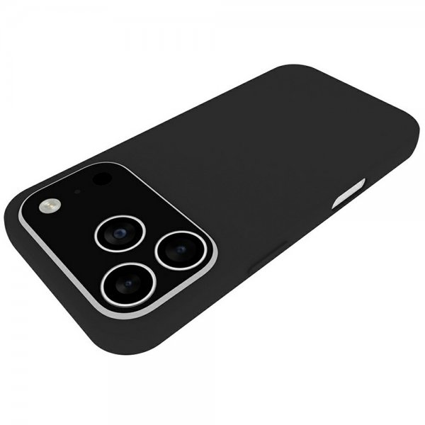 Nordic Covers iPhone 17 Pro Cover Feather Series Raven Black