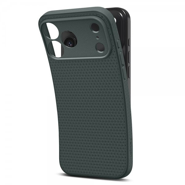 Spigen iPhone 17 Pro Cover Liquid Air Abyss Green