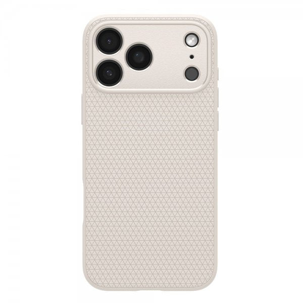 Spigen iPhone 17 Pro Cover Liquid Air Natural Titanium