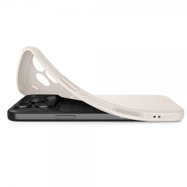 Spigen iPhone 17 Pro Cover Liquid Air Natural Titanium