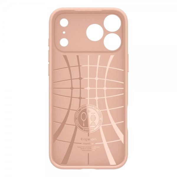 Spigen iPhone 17 Pro Max Cover Liquid Air Titanium Pink