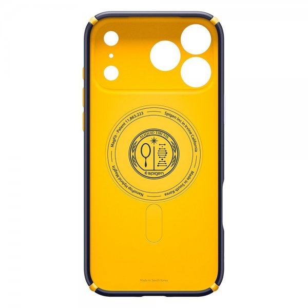 Spigen iPhone 17 Pro Cover Nano Pop Hybrid MagFit Blueberry Navy