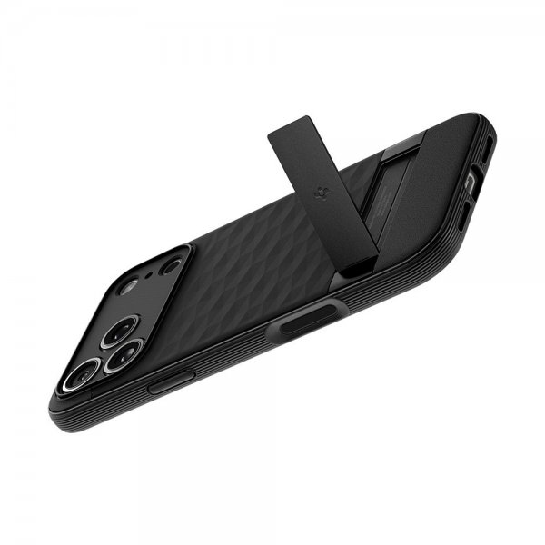 Spigen iPhone 17 Pro Cover Parallax S MagFit Matte Black