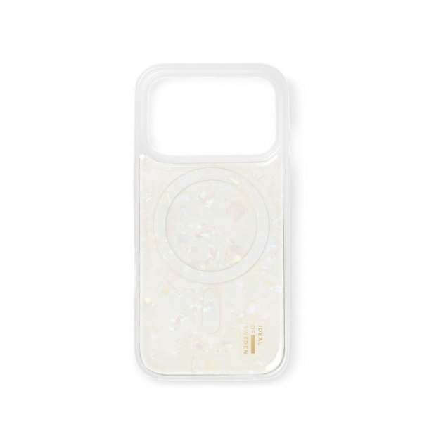 Ideal of Sweden iPhone 17 Pro Cover Pearlised Case MagSafe Hvid