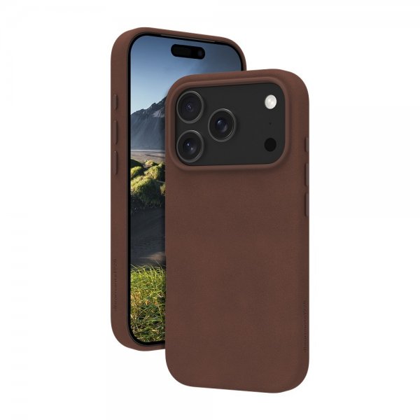 dbramante1928 iPhone 17 Pro Cover Roskilde MagSafe Dark Tan