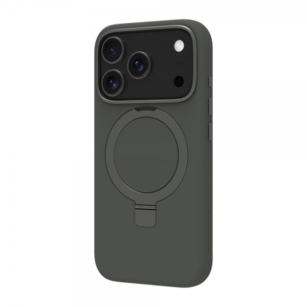 dbramante1928 iPhone 17 Pro Cover Roskilde MagSafe Kickstand ICON Forest Shadow