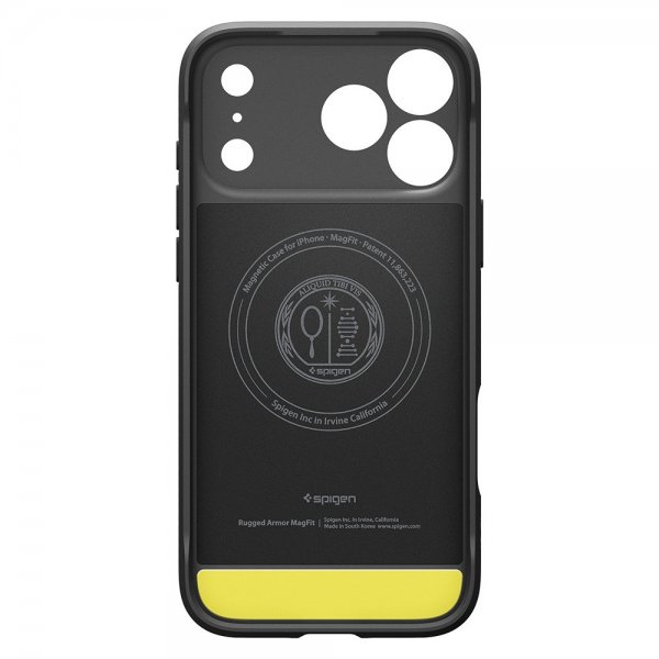 Spigen iPhone 17 Pro Cover Rugged Armor MagFit Mat Sort