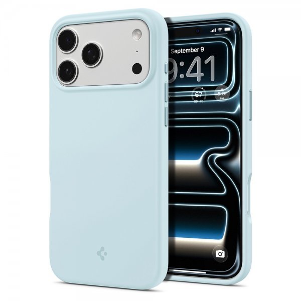 Spigen iPhone 17 Pro Cover Silicone Fit MagFit Mute Blue