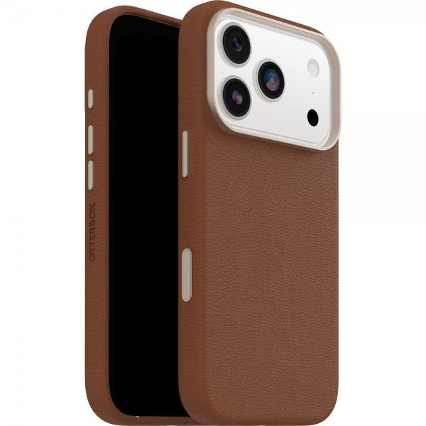 Otterbox iPhone 17 Pro Cover Symmetry Cactus Leather MagSafe Desert Saddle