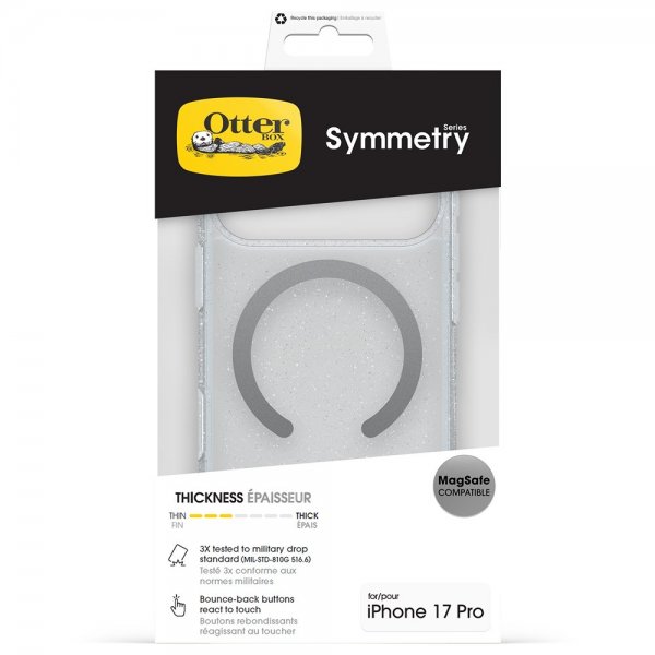 Otterbox iPhone 17 Pro Cover Symmetry Clear MagSafe Stardust