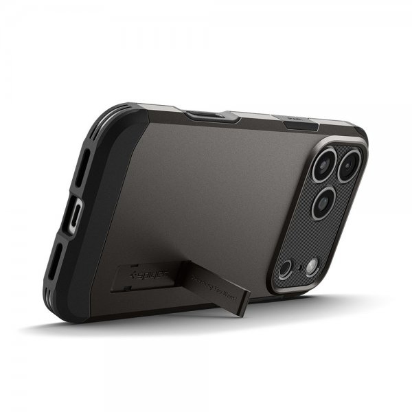 Spigen iPhone 17 Pro Cover Tough Armor T MagFit Gunmetal