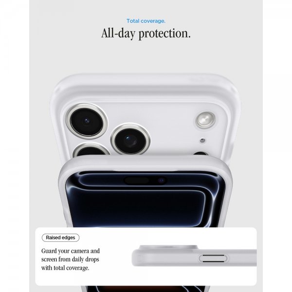 Spigen iPhone 17 Pro Cover Ultra Hybrid Classic MagFit Sølv