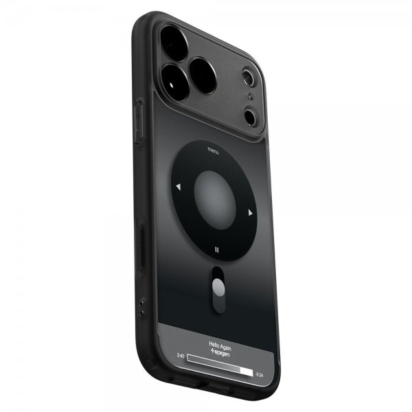 Spigen iPhone 17 Pro Cover Ultra Hybrid Classic MagFit Sort