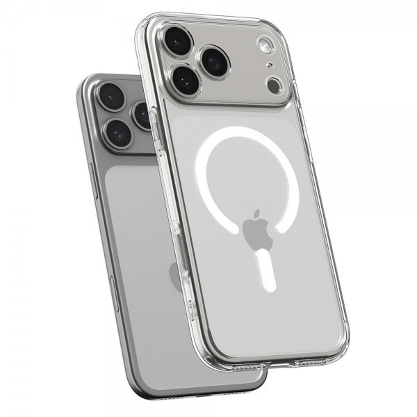 Spigen iPhone 17 Pro Cover Ultra Hybrid MagFit Clear White
