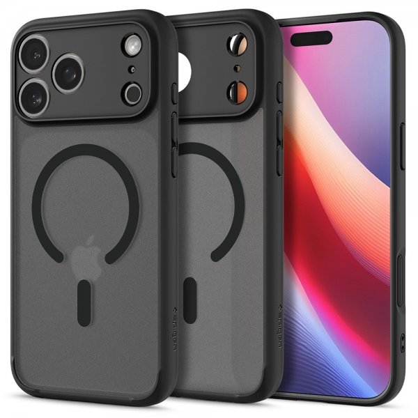Spigen iPhone 17 Pro Cover Ultra Hybrid MagFit Frost Black