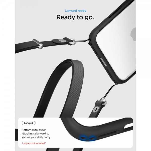 Spigen iPhone 17 Pro Cover Ultra Hybrid Mat Sort
