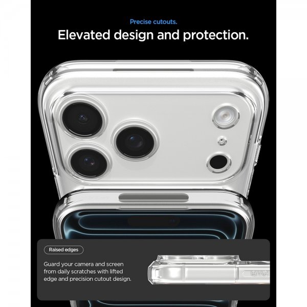 Spigen iPhone 17 Pro Cover Ultra Hybrid T MagFit Glossy White