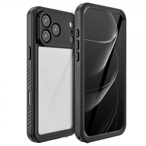 Redpepper iPhone 17 Pro Cover Vandtæt IP68 Sort