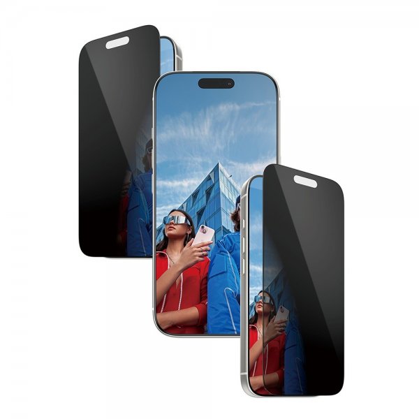 PanzerGlass iPhone 17 Pro Skærmbeskyttelse Ultra-Wide Fit Privacy EasyAligner