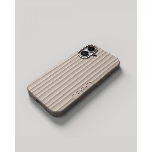 Nudient iPhone 17 Cover Bold Case MagSafe Linen Beige