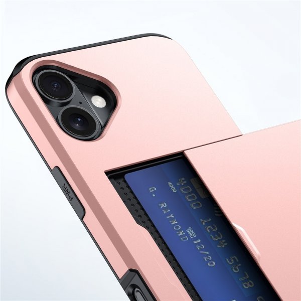 iPhone 17 Cover Card Slide Blå