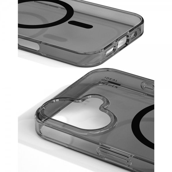 Ideal of Sweden iPhone 17 Skal Clear Case MagSafe Tonet Sort